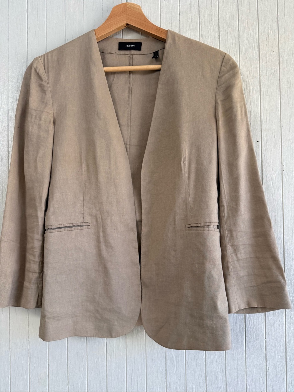 Theory Linen Blazer for Summer